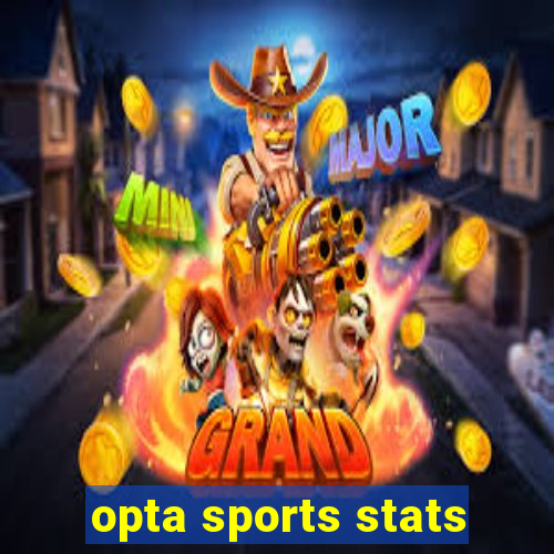 opta sports stats